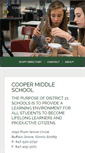 Mobile Screenshot of cooper.ccsd21.org